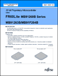 Click here to download MB91260B Datasheet