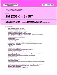 Click here to download MBM29LV002BC-90 Datasheet