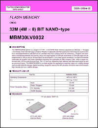 Click here to download MBM30LV0032 Datasheet