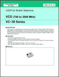 Click here to download VC-30 Datasheet