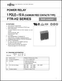 Click here to download FTR-H2AA006T Datasheet