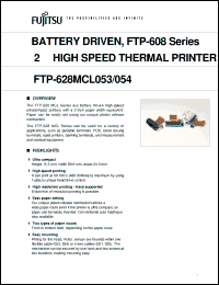 Click here to download FTP-628Y202 Datasheet