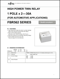 Click here to download FBR562 Datasheet