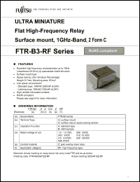 Click here to download FTR-B3SB003Z-RF Datasheet
