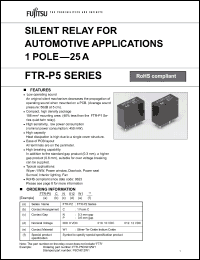 Click here to download FTR-P5CN009W1 Datasheet