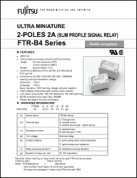 Click here to download FTR-B4CA012Z Datasheet