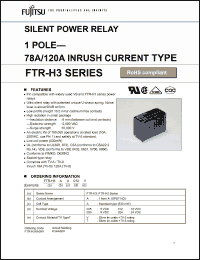 Click here to download FTR-H3AA024V Datasheet