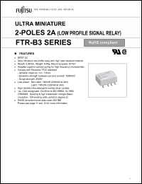 Click here to download FTR-B3SA009Z Datasheet