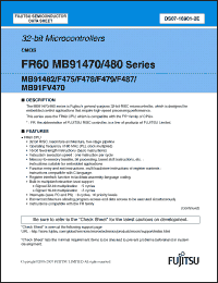 Click here to download MB91480 Datasheet