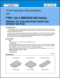 Click here to download MB90561A Datasheet