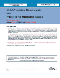 Click here to download MB96384YWCPMC-GSE2 Datasheet