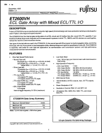 Click here to download ET2600VH-DIE Datasheet