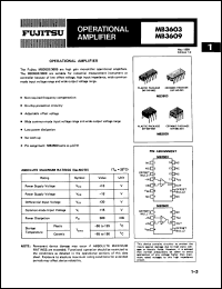 Click here to download MB3603P Datasheet