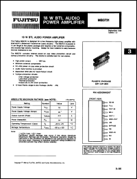 Click here to download MB3731PS Datasheet