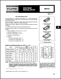 Click here to download MB3752PF Datasheet