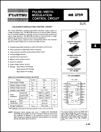 Click here to download MB3759Z Datasheet