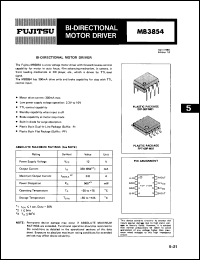 Click here to download MB3854PF Datasheet