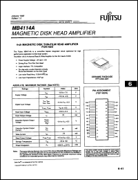 Click here to download MB4114ACF Datasheet