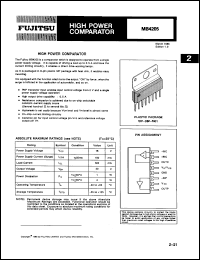 Click here to download MB4205PS Datasheet