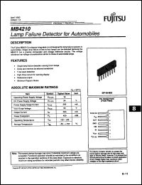 Click here to download MB4210PS Datasheet
