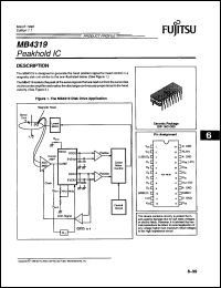 Click here to download MB4319Z Datasheet
