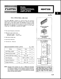 Click here to download MB47358PS Datasheet