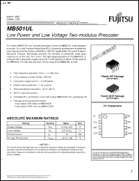 Click here to download MB501PF Datasheet
