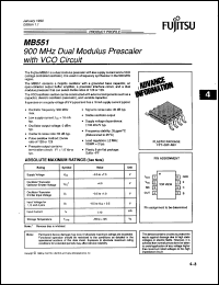 Click here to download MB551PF Datasheet