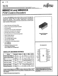 Click here to download MB6022AP Datasheet