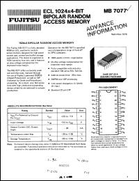 Click here to download MB7077C Datasheet