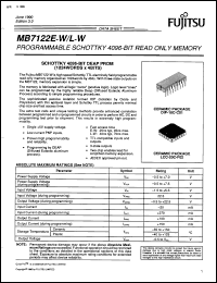 Click here to download MB7122LTV Datasheet