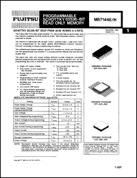 Click here to download MB7144ECV-W Datasheet