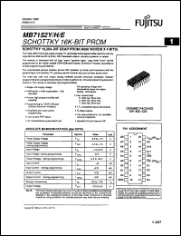 Click here to download MB7152HP Datasheet