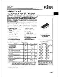 Click here to download MB7152HZ Datasheet