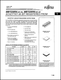 Click here to download MB7226RS20Z Datasheet