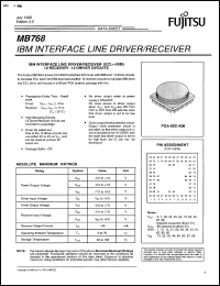 Click here to download MB768CR Datasheet