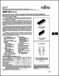 Click here to download MB81461-12P Datasheet