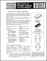 Click here to download MB8264A12CV Datasheet