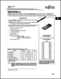 Click here to download MB838000-20P Datasheet