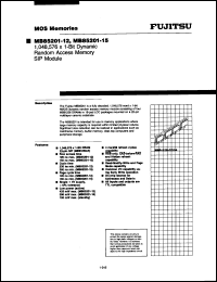 Click here to download MB85201-12PL Datasheet