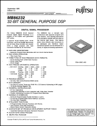 Click here to download MB86232 Datasheet