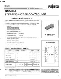 Click here to download MB86520P Datasheet