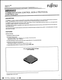 Click here to download MB86603 Datasheet