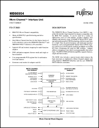 Click here to download MB86954PD-G Datasheet