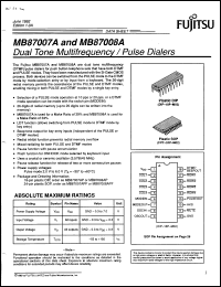 Click here to download MB87007APF Datasheet