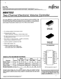 Click here to download MB87032P Datasheet