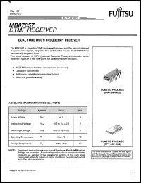 Click here to download MB87057P Datasheet