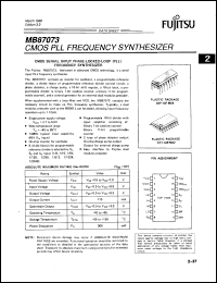 Click here to download MB87073PF Datasheet