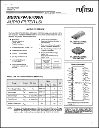 Click here to download MB87079A-PFV Datasheet
