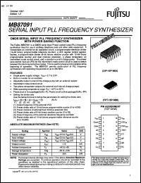 Click here to download MB87091PF Datasheet